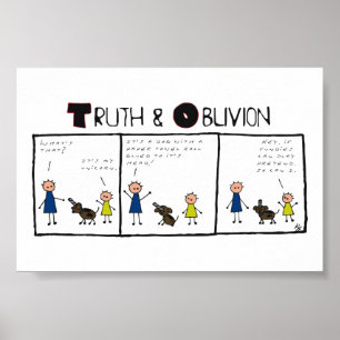 Truth och Oblivion - Unicorns Poster