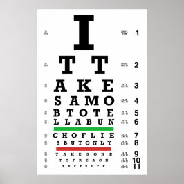 Truth Öga-diagram Poster