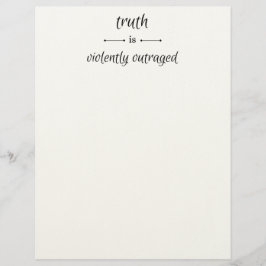 Truth or lie? brevhuvud