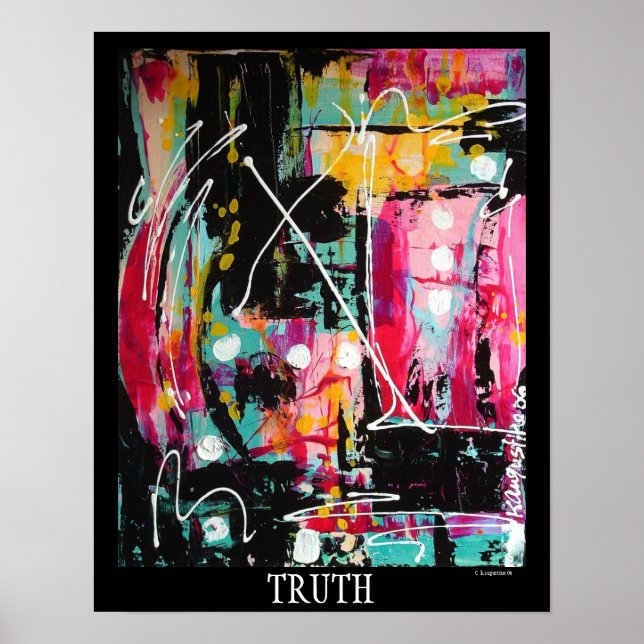 TRUTH Poster av Kathy Augustine (Framsidan)