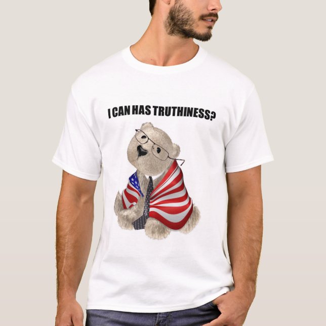 TruthinessBear Tee Shirt (Framsida)