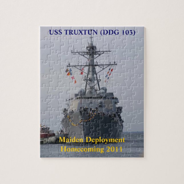 TRUXTUN-hemkomstpussel Pussel (Vertikal)