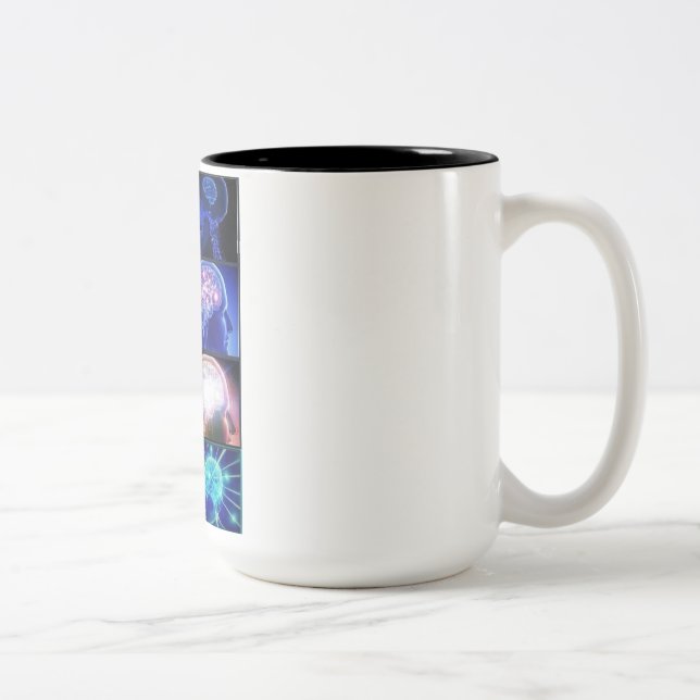 TRVMP Custom Meme Large Coffee Mug Två-Tonad Mugg (Höger)