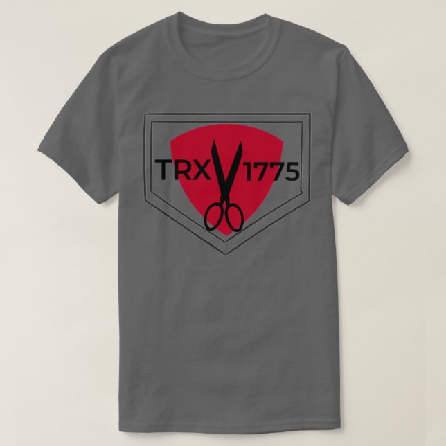TRX1775 Sissors Brand T Shirt (Design framsida)