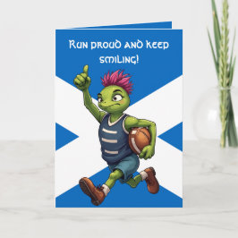 Try Time Thistle Scottish Rugby Motif  Kort