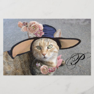 TRYCESS TATUS/ELEGANT CAT,BIG DIVA HAT OCH RO BREVPAPPER