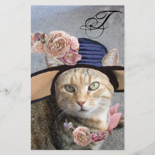 TRYCESS TATUS/ELEGANT CAT,BIG DIVA HAT OCH RO BREVPAPPER