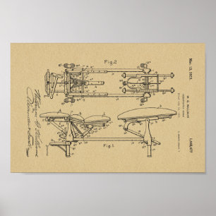 Tryck 1923 för konst för patent för