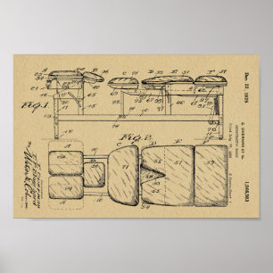 Tryck 1925 för konst för patent för