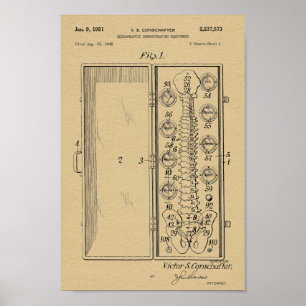Tryck 1951 för konst för patent för