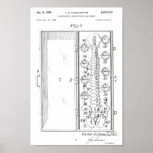 Tryck 1951 för konst för patent för