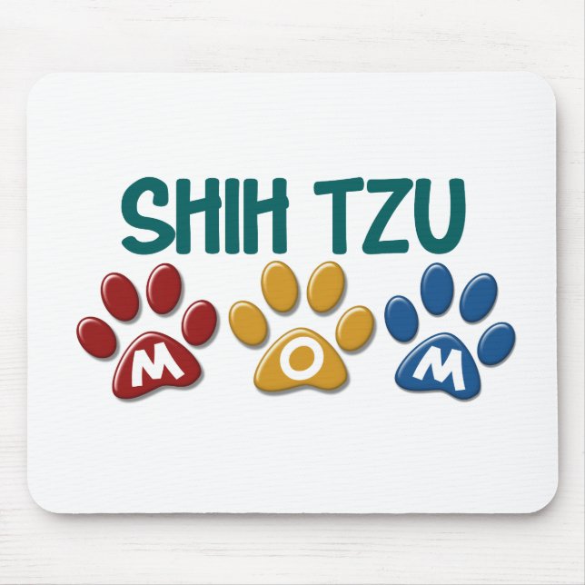 Tryck 1 för SHIH TZU mammatass Musmatta (Framsidan)