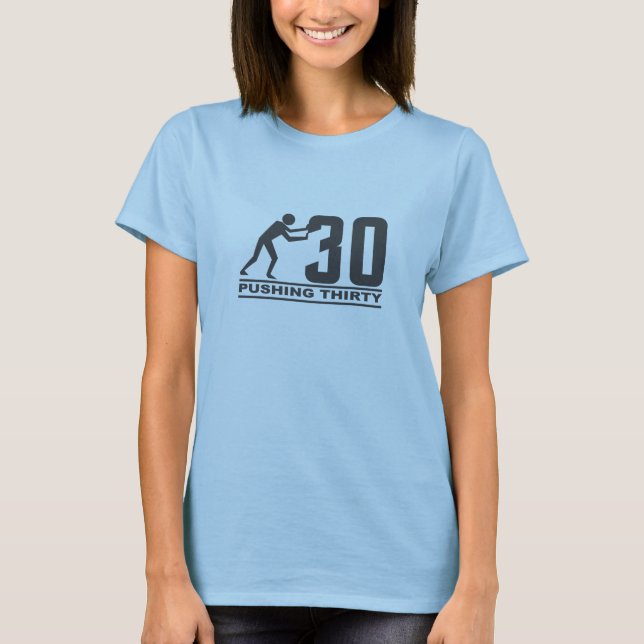 Tryck 30 skjortor - välj stil & färg t shirt (Framsida)