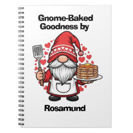 Tryck Apron Anteckningsbok