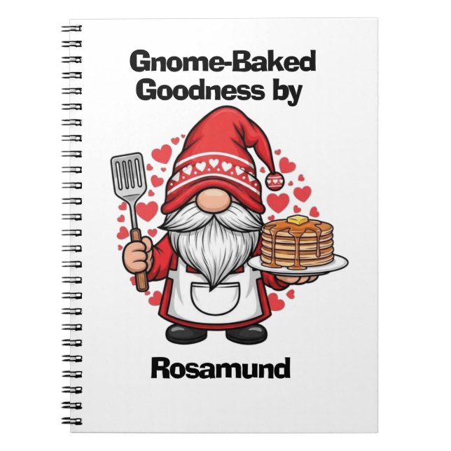 Tryck Apron Anteckningsbok (Framsidan)