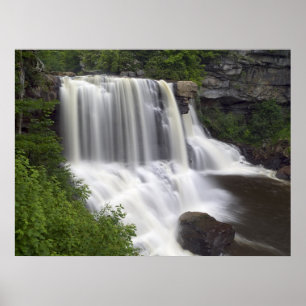 Tryck - Blackwaternedgångar, West Virginia