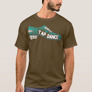 Tryck Dance Tap Shoe T Shirt