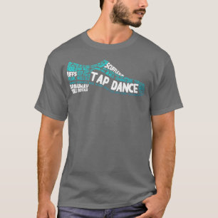 Tryck Dance Tap Shoe T Shirt