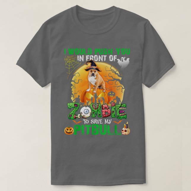 Tryck dig framför Zombies för att Spara min punk. T Shirt (Design framsida)