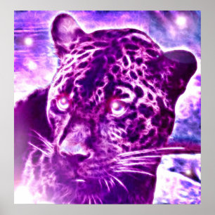 Tryck för affisch för *Panther*vildande