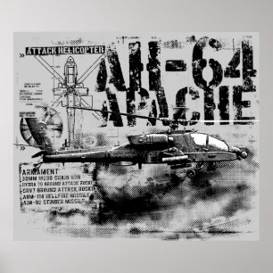 Tryck för AH-64 Apache