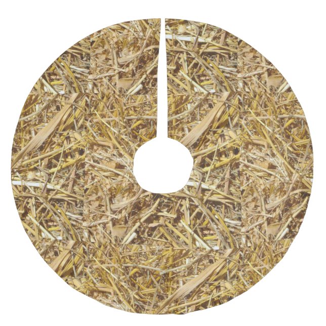 Tryck för bal för julgrankjolhö julgransmatta borstad polyester (Framsidan)