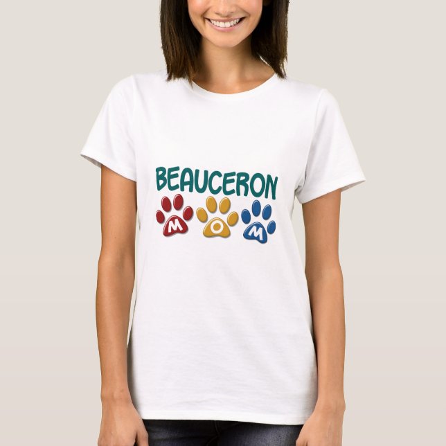 Tryck för BEAUCERON-MAMMAtass T-shirt (Framsida)