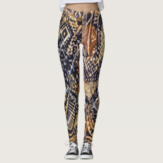 Tryck för Dogon leratrasa Leggings