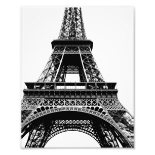 Tryck för Eiffel tornfoto