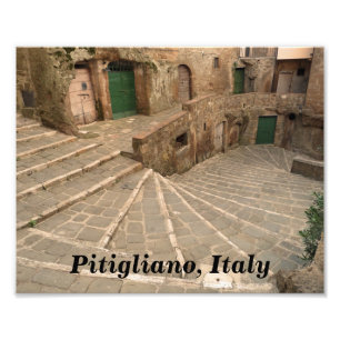 Tryck för foto för dörrar för Pitigliano