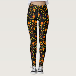 Tryck för Halloween candy cornnovelty Leggings