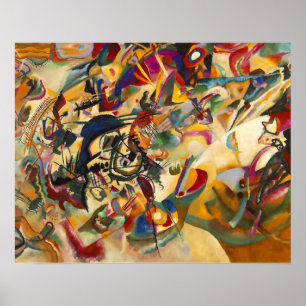 Tryck för Kandinsky "sammansättning VII"