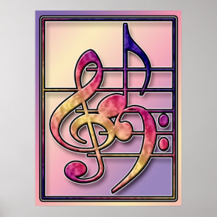 Tryck för musiksymboler 2