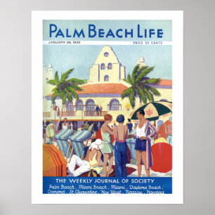 Tryck för Palm Beach liv #8
