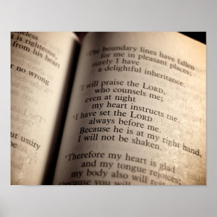 Tryck för Psalm 16