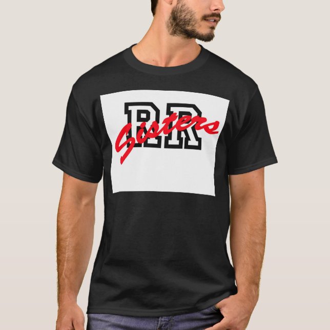 Tryck för RR-systerbaseball Tee Shirt (Framsida)