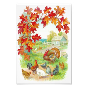 Tryck för thanksgivingdagfoto