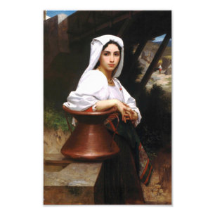 Tryck för vatten för Bouguereau italienskt