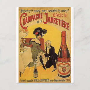 Tryck för vintagealkoholannonser vykort