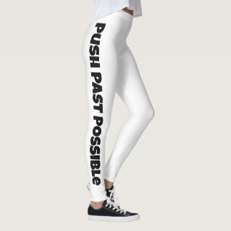 Tryck Förbi Möjligt Leggings