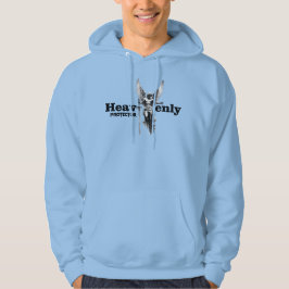 Tryck - Himmelsk Beskyddare – Ängelkrigare Konst Hoodie
