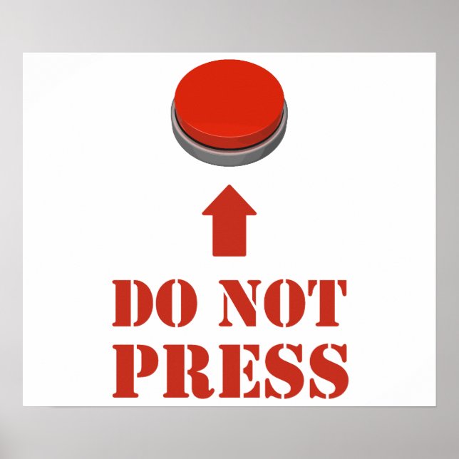 Tryck inte på Röd-knappen (Framsidan)