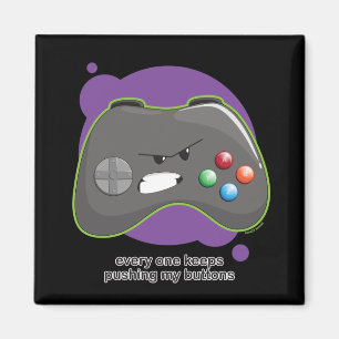 Tryck mina knappar magnet