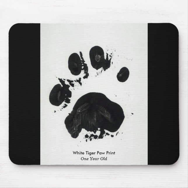 Tryck Mousepad för vittigertass Musmatta (Framsidan)