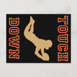 Tryck ned i Grönt Vykort