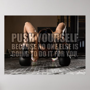 Tryck på dig själv - Workout Fitness Motivational