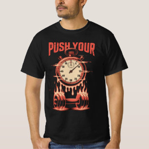 Tryck På Din Tid för Dumble T-Shirt – Gym Tröjor