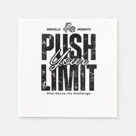 Tryck på gränsen pappersservett