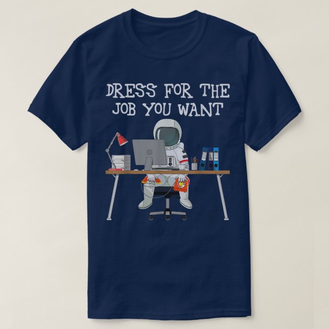 Tryck på jobbet som du vill ha Shirt Funny Astrona T Shirt (Design framsida)