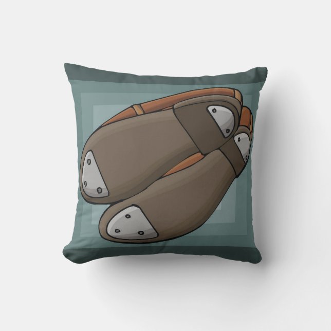 Tryck på skon kudde (Framsida)